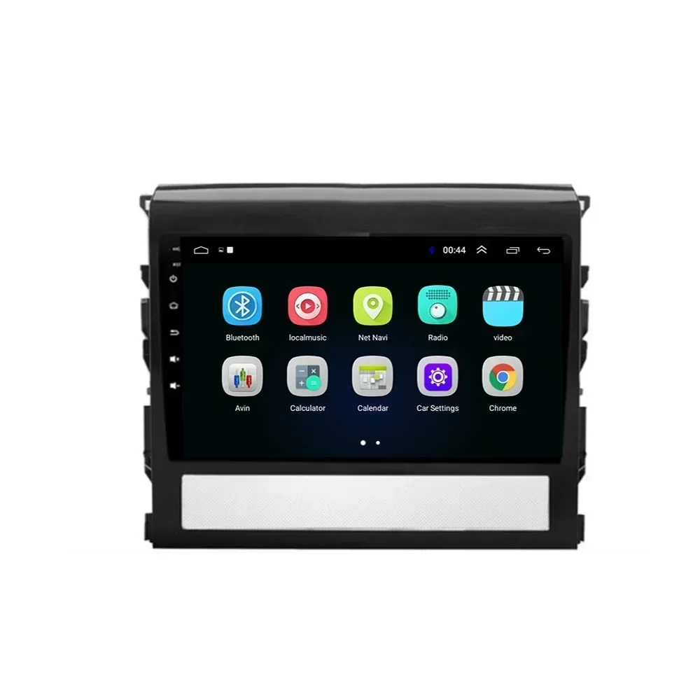 2 Din Android 13 Автомобильный стерео радио DVD GPS Мультимедийный видеоплеер 5G Wi-Fi камера DSP Carplay для Toyota Land Cruiser LC 200 16+