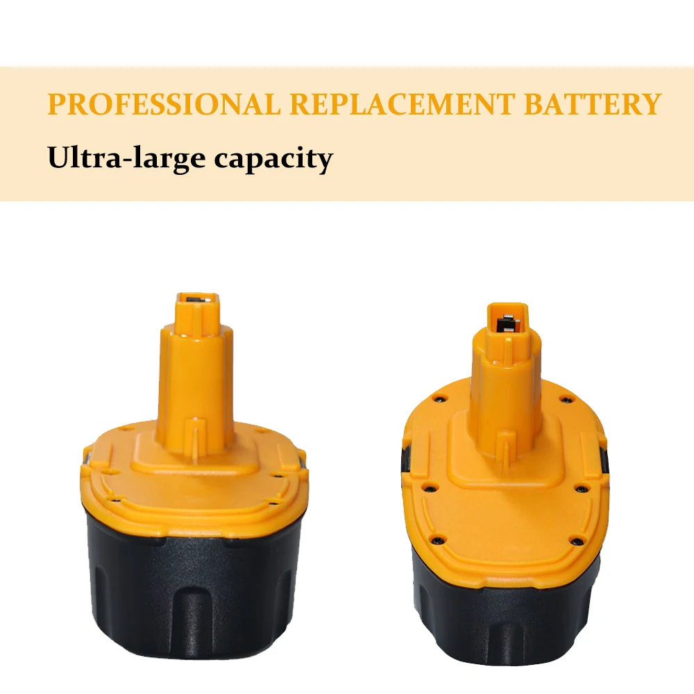 

Ni-MH 4,8 Ач 18 В DC9098 DC9096 Сменный аккумулятор для Dewalt XRP DC9096 DC9099 DC9098 DW9099 DW9098 Аккумуляторный электроинструмент