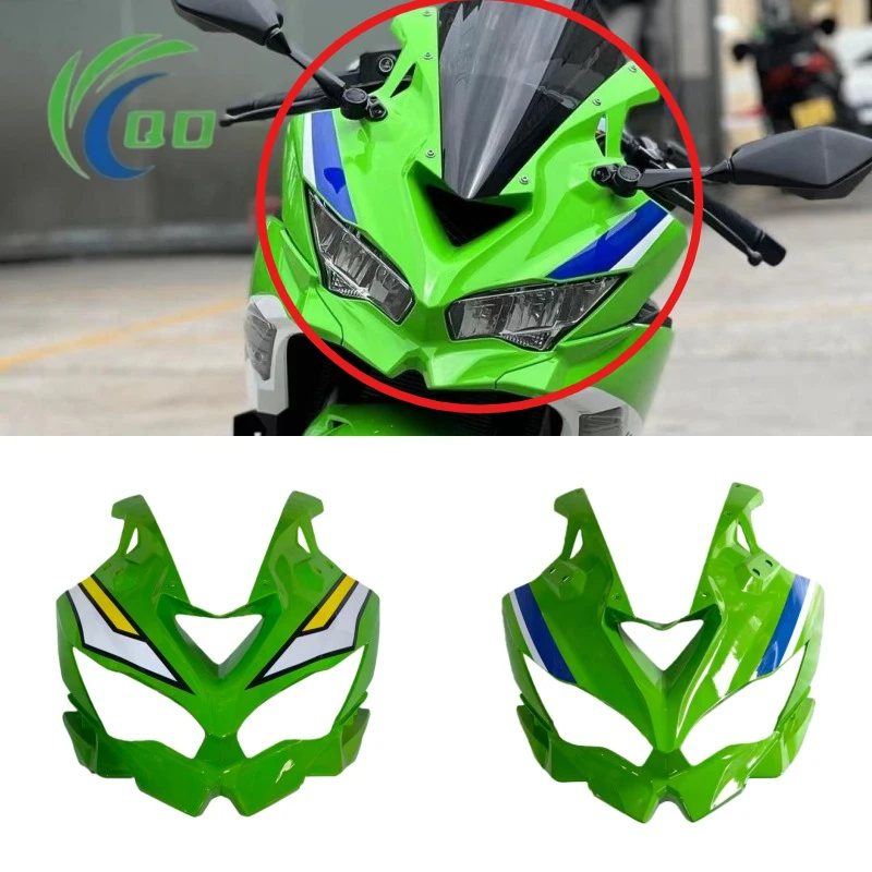 

Upper Front Nose Fairing Headlight Cowl Fit For KAWASAKI ZX25R ZX-25R 2020 2021 2022 2023 ZX4R ZX-4R ZX4RR ZX-4RR 2023-2025