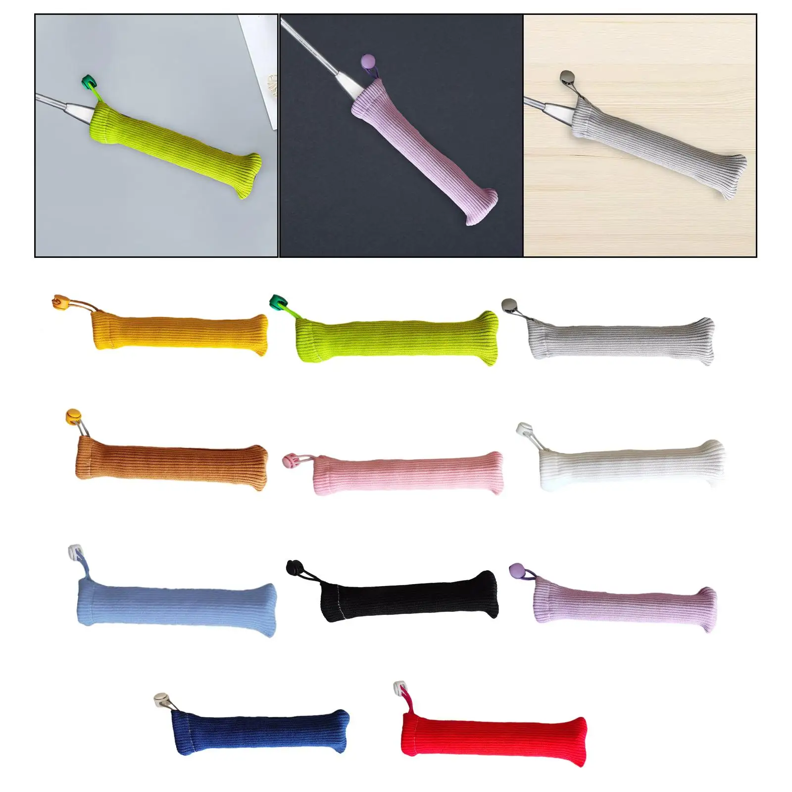 غطاء مقبض مضرب كرة الريشة، واقي قبضة، غطاء مضاد للانزلاق مزخرف لتنس الريشة للنساء والرجال #1