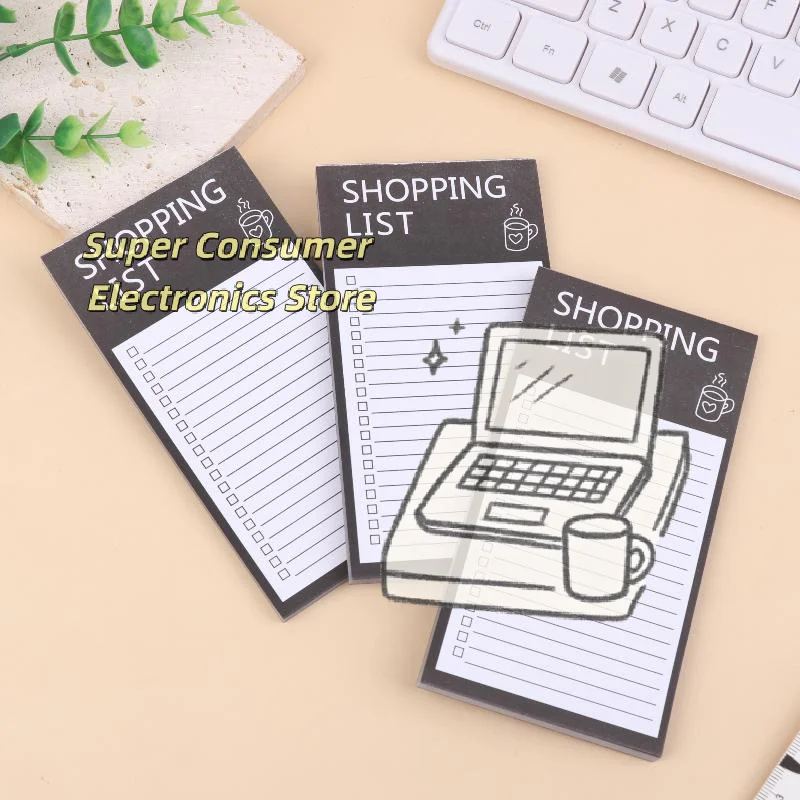 Magnetic Tear-Off Memo Pad for Fridge & Travel, Reusable Message Board for Home, Office & School