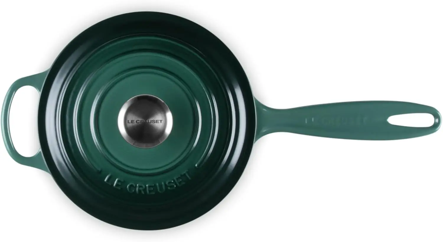 Saucepan assinatura ferro fundido esmalte, 2,25 qt. Artichaut Artichaut