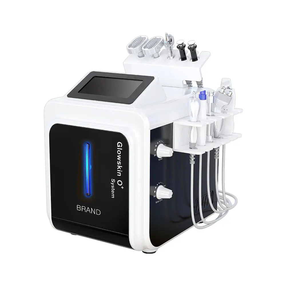 High Quality Multifunction 10 in 1Blackhead Remover Skin Deep Cleansing Bio RF Cavitation Vacuum Dermabrasion  Machine