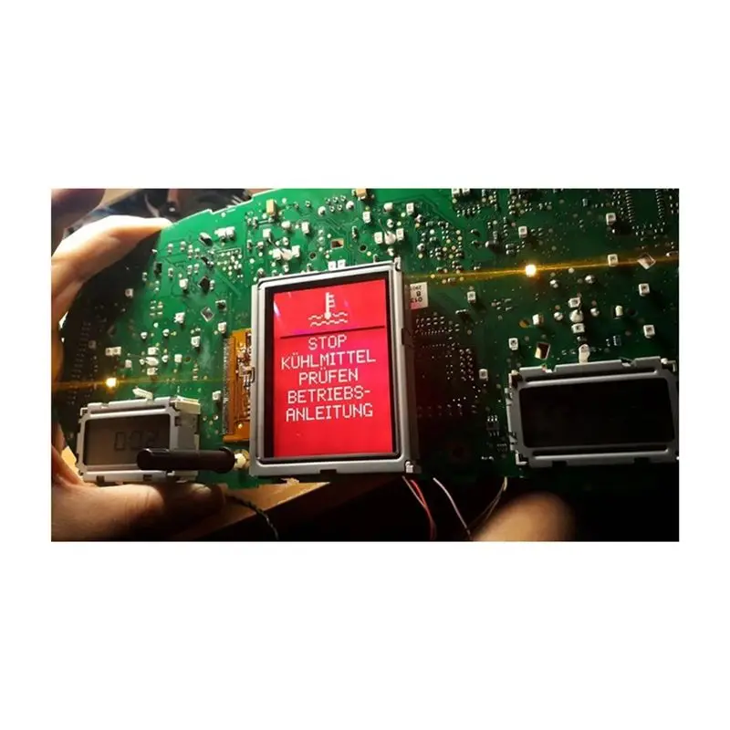 Portable Cluster Digital Dashboard Pixel Repair For A6 C5 LCD Display A3 S3 S4 S6 VDO Display For VDO LCD