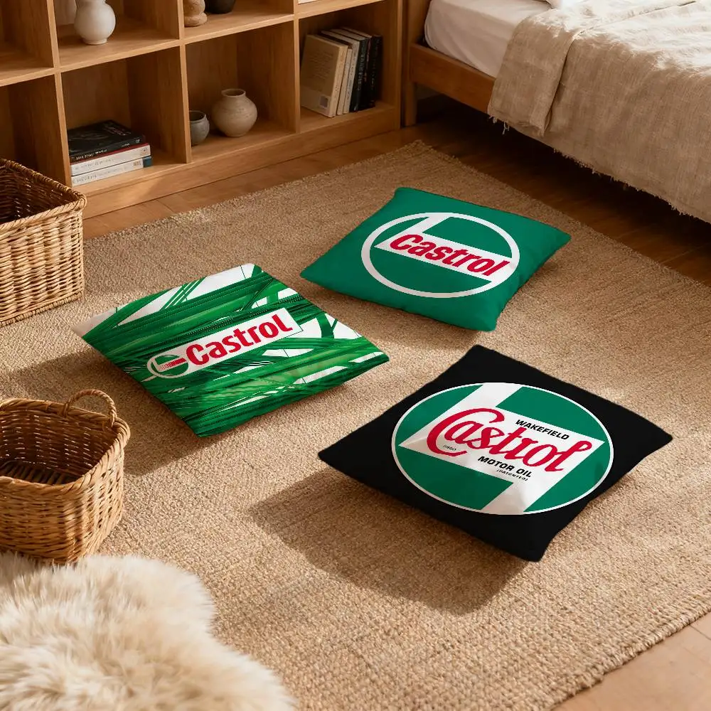 

C-Castrol Cool logo Pillow Case Multi sized car cushions, luxurious home sofas, decorative pillowcases