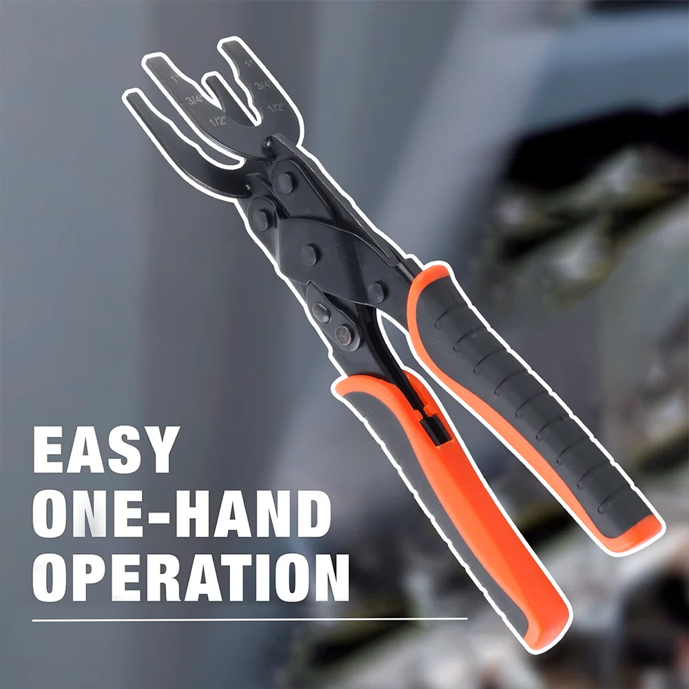 3 in 1 Professional Pipe Pliers, Multi-function 1/2″ 3/4″ 1″ Pipe Installation and Removal Tools, Water Pipe Disconnect Pliers