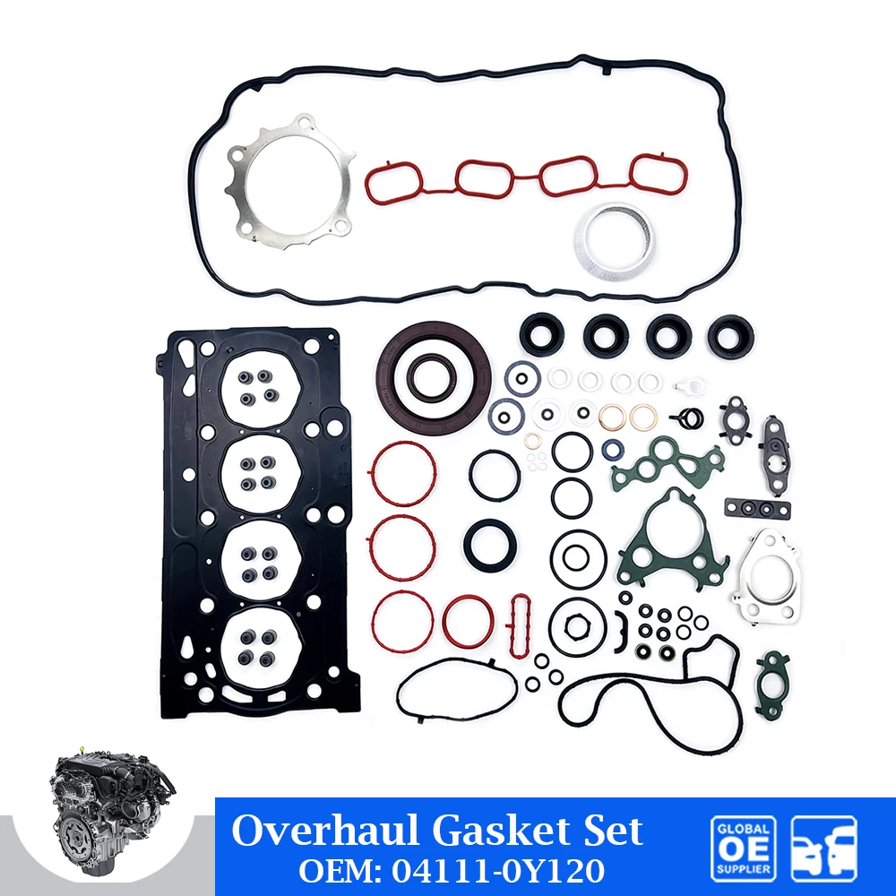 

9NR Engine Cylinder Overhaul Gasket Kit For Toyota Corolla ZRE18 Ralink E18 2016-2019 Auto Parts Car Accessories 04111-0Y120 Set