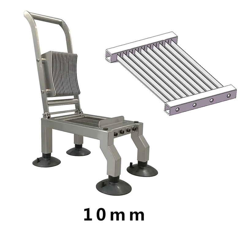 Commercial multifunctional vegetable slicer 5MM/10MM/15MM manual stainless steel fruit and vegetable slicer