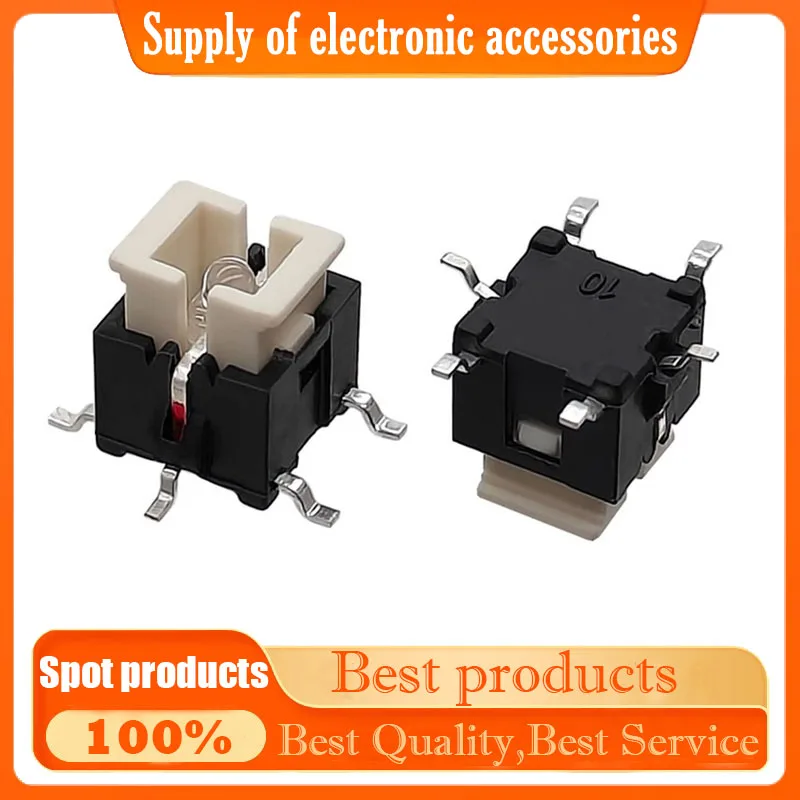 

6X6X7.2mm touch switch with light surface mount LED light-emitting diode red light micro-motion button