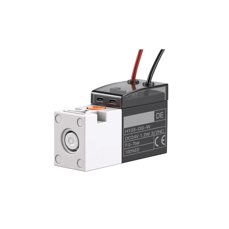 

G-type Lead Wire Type High-frequency Micro Solenoid Valve 10MM Air Valve 30Hz Two-position Three-way Control Valve