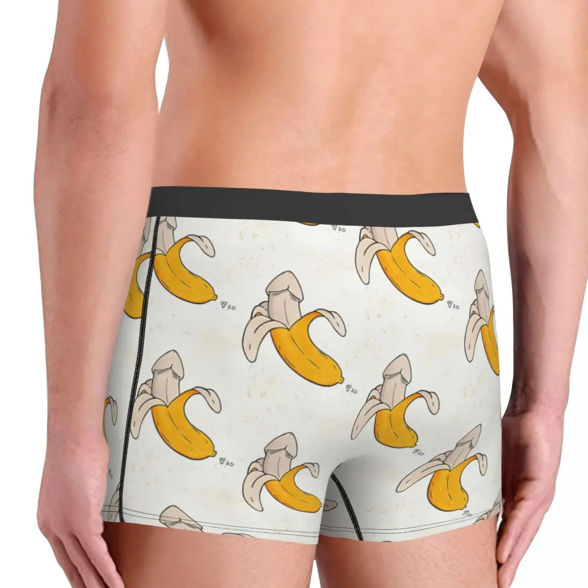 Banana Dicks Men Boxer Briefs Underpants Penis Highly Breathable High Quality Sexy Shorts Gift Idea