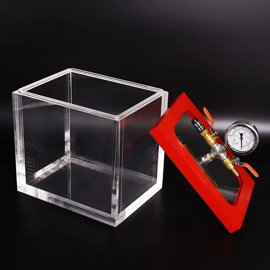 

Acrylic Degassing Equipment Clear 2 Gallon Defoaming Barrel for Epoxy Resins and PVC Materials Mixing