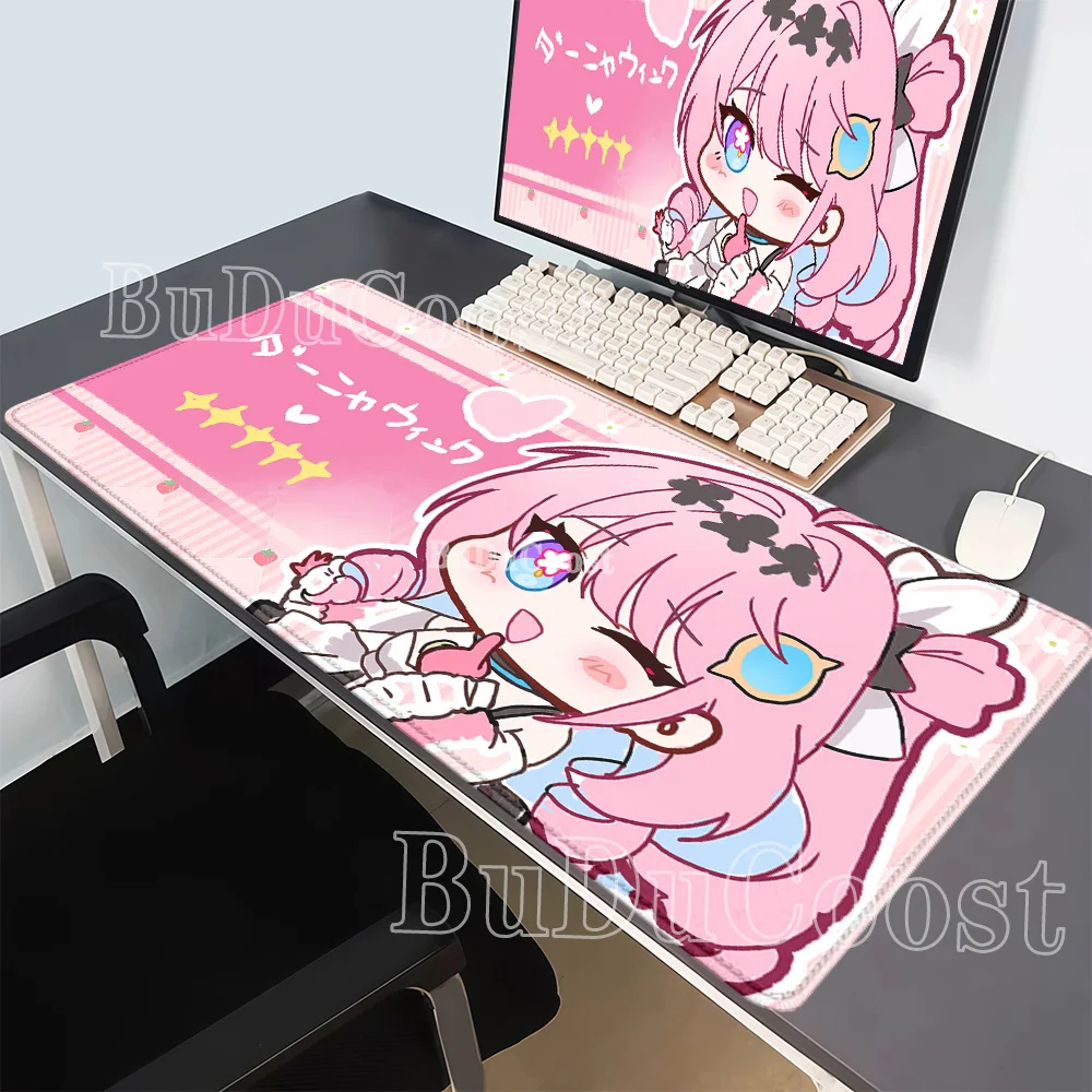 Gaming Mousepad Denia Wuthering Waves Kawaii Anime Girl esports Keyboard Mouse Pad Office accessories HD printing XXL Desk Mat