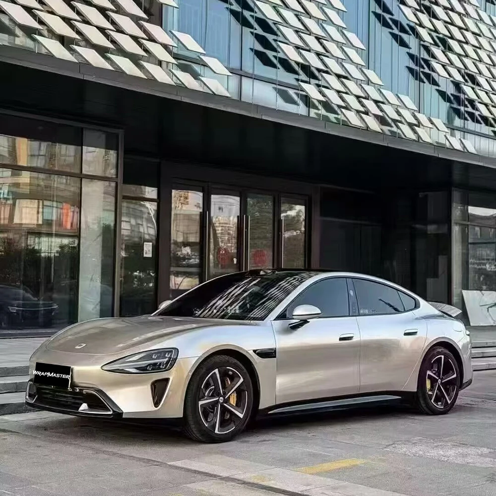 

Глянцевая металлическая серебряная ПЭТ-подложка для автомобиля. Лучшая виниловая пленка для автомобилей. Высококачественный боди-арт автомобиля и краска на заказ.