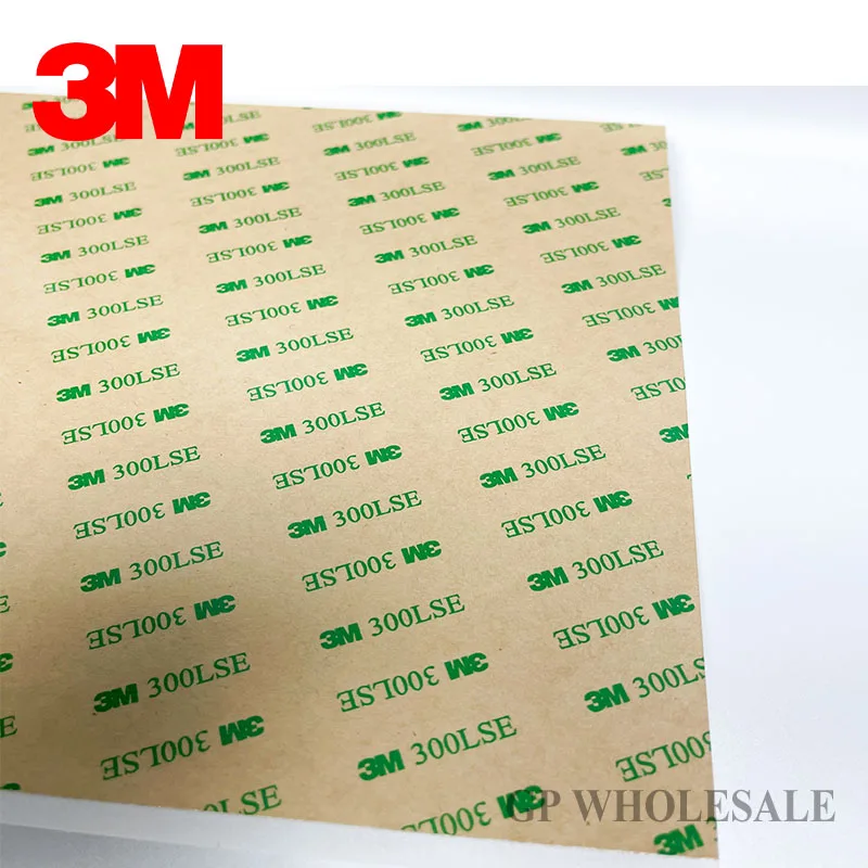 

Клей для большого листа, 30 см * 30 см, 3 м 9495LE 300LSE, прозрачная двухсторонняя клейкая лента, наклейка 11,8x11,8 дюйма