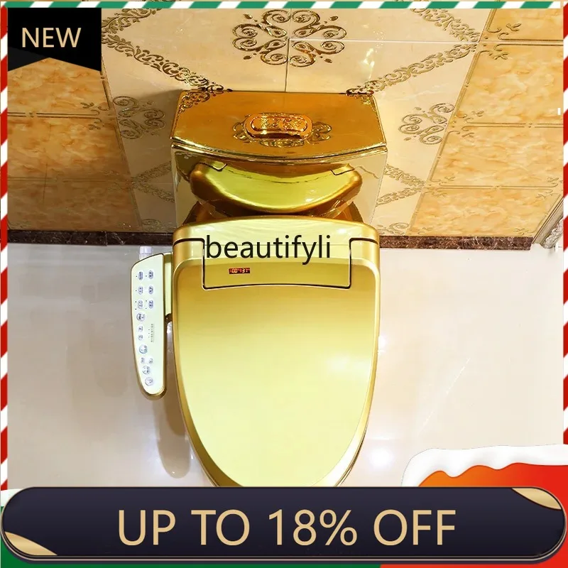 

Z189 Waterless Pressure Smart gold Toilet for Home Use, Multifunctional Bidet, Fully Automatic Drying for Bathroom