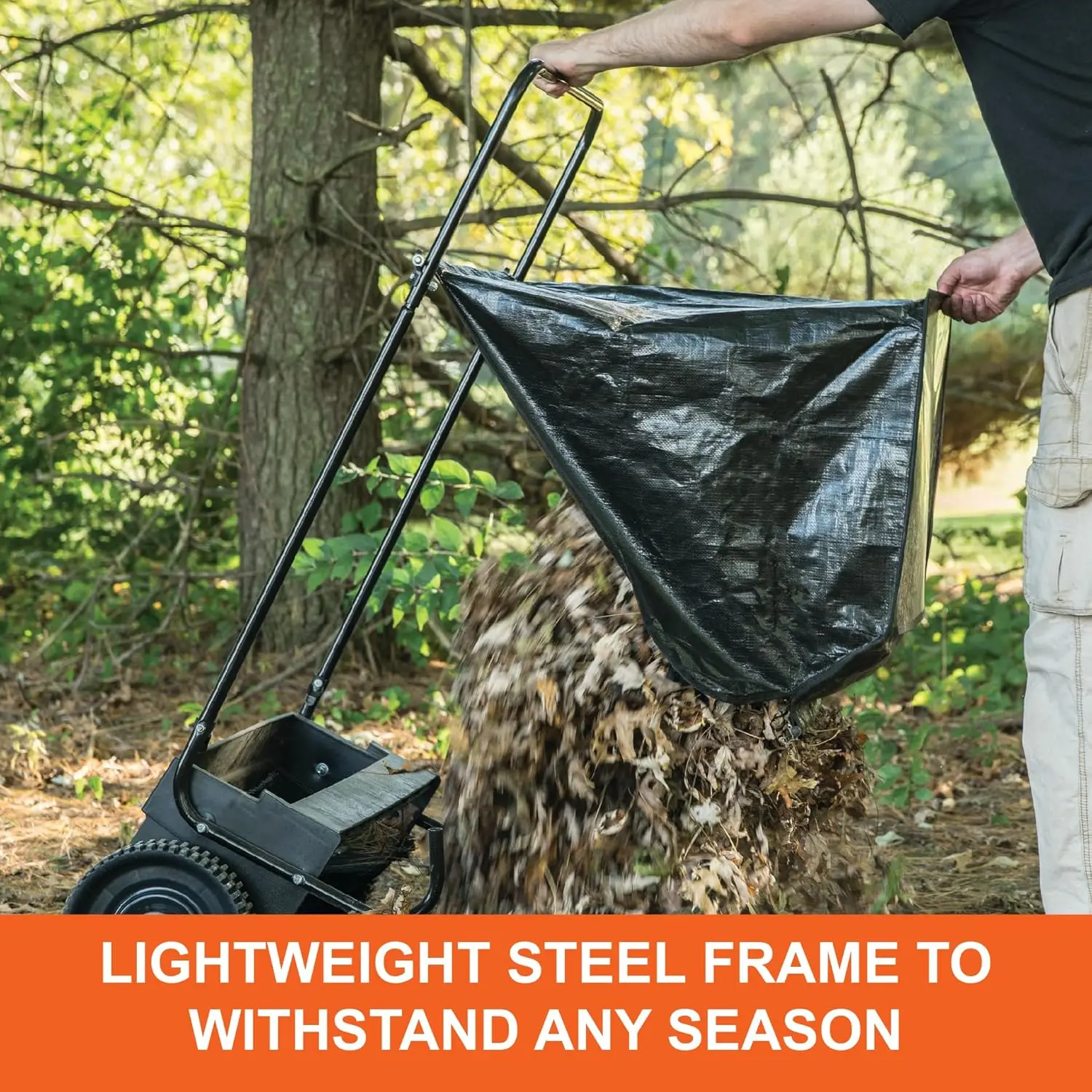 45-0218 Varredor de gramado push de 26 polegadas