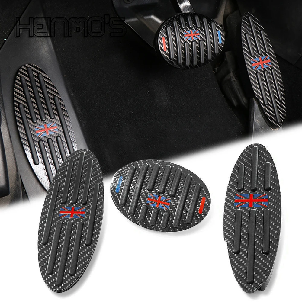 

Car Accessories Foot Rest Pedal Cover Sticker For Automatic Gear Mini Cooper R55 R56 R60 F55 F56 F54 F60 Countryman Clubman JCW