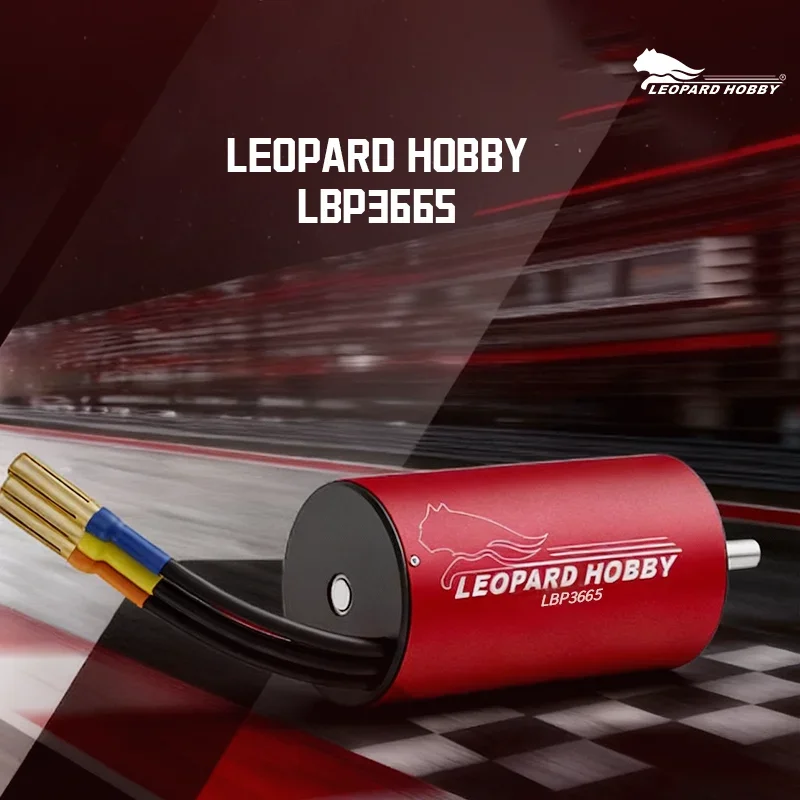 Leopard Hobby LBP3665 Brushless Motor 3930kv/3190kv/2680kv Suitable for 1/8 Foot/truck/racing Boat Specific Use