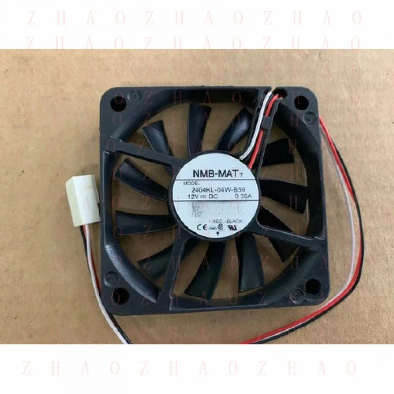 

L+ 2404KL-04W-B59 Ультратонкий вентилятор, охлаждающий вентилятор постоянного тока для NMB 12V 0.35A 6CM