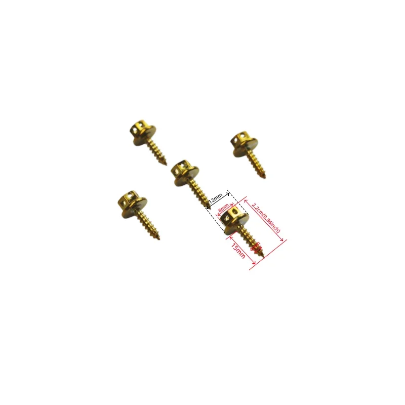 Motorcycle M4 Hex Head Screws Allen Head Screw for Motorcycle Modification Vehicle Decoration