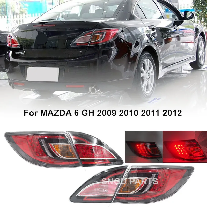 For Mazda 6 GH 2009-2012  Rear Bumper Light Brake Stop Light Turn signals lamp Tail Light Tail Rear Lamp