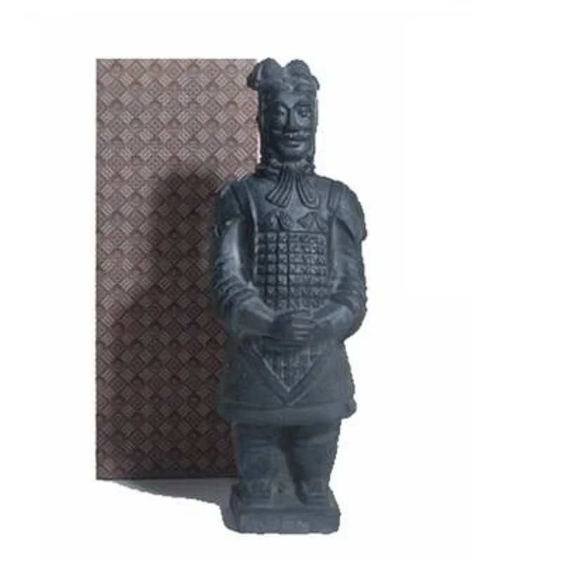 Chinese Antique Imitation Warriors and Horses Handmad Sculpture, Do the Old, Terracotta Crafts, New Ornaments, Qin