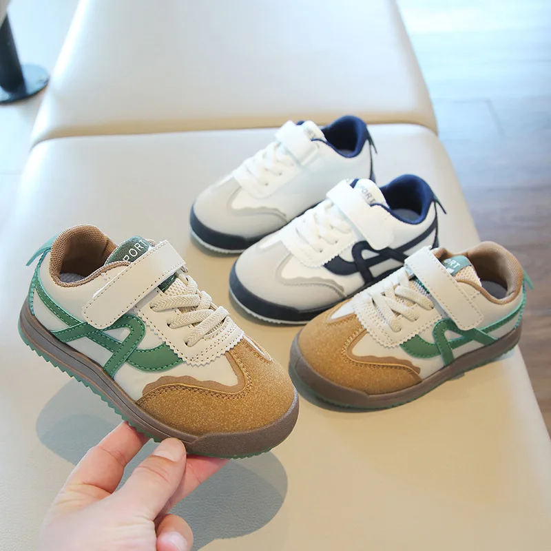 Low-top Boys Girls Spring Autumn Casual Sneakers Breathable Non-slip Baby Shoes Children Soft-soled Comfortable Sneakers Kids