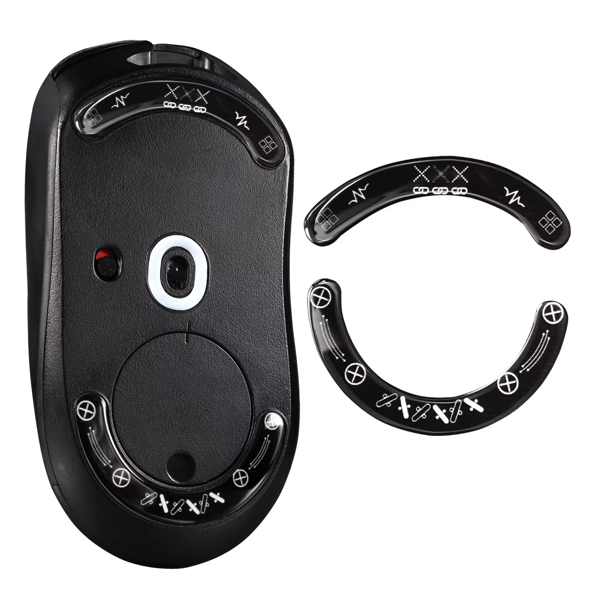 

Glass Mouse Skates for Logitech G703 / G603 / G403 Wireless Gaming mice Feet Pads Smooth Durable Game Mouse Accessories