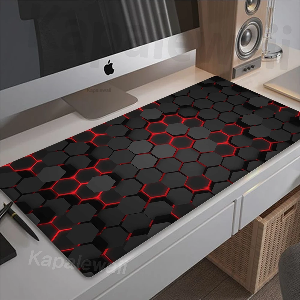 

Geometric Mouse Pad Gamer Home Large Mousepad XXL Playmat Mouse Mat Office Rubber Carpet Non-Slip Computer Table Mat Mice Pad