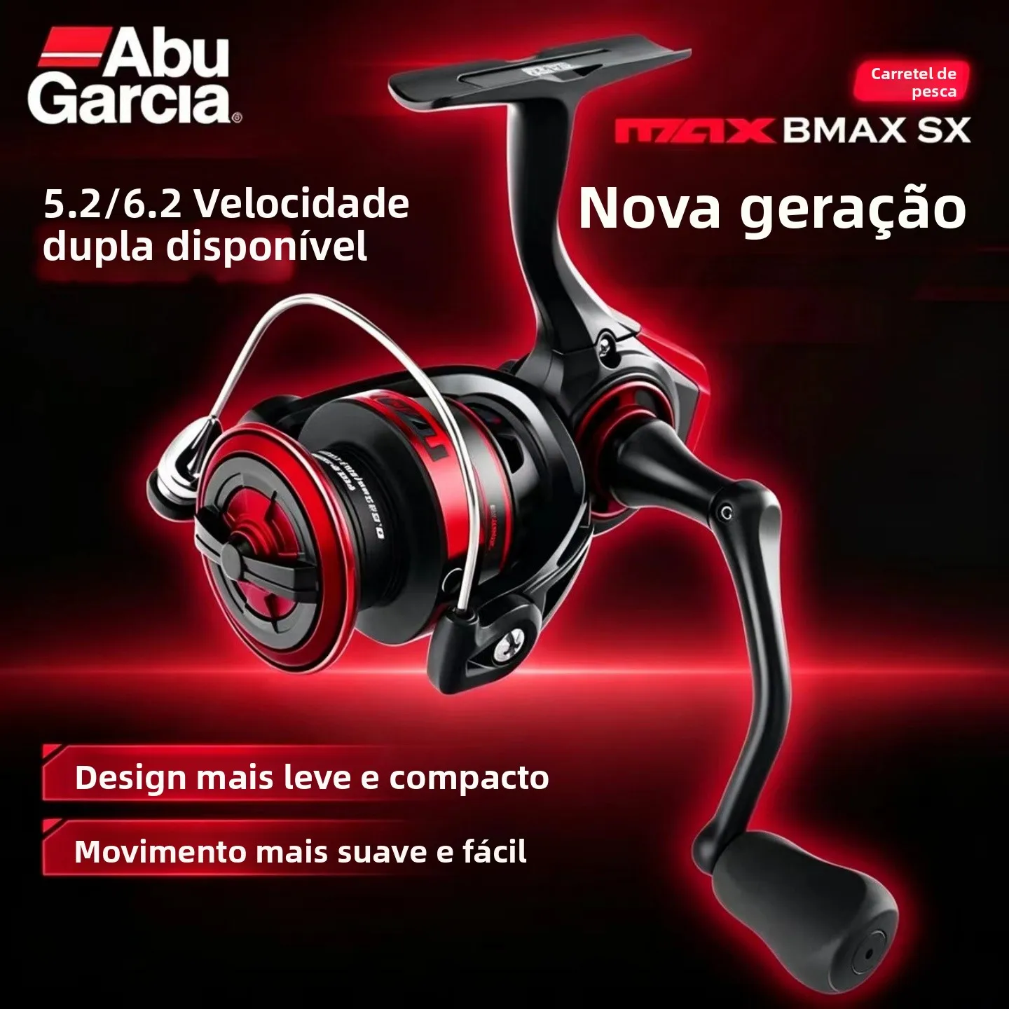 mulinello-da-spinning-abu-garcia-rapporto-di-trasmissione-62-funzionamento-fluido-leggero-ideale-per-la-pesca-in-mare-universale-con-bobina-a-bassa-profondita-5-cuscinetti-realizzato-in-materiale-composito