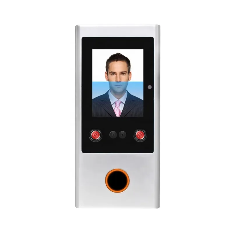 Biometrische gezichtsherkenning tijdregistratie terminal WiFi gezichtsherkenning tijdregistratieklok personeelsvingerafdrukregistratie machinebesturing