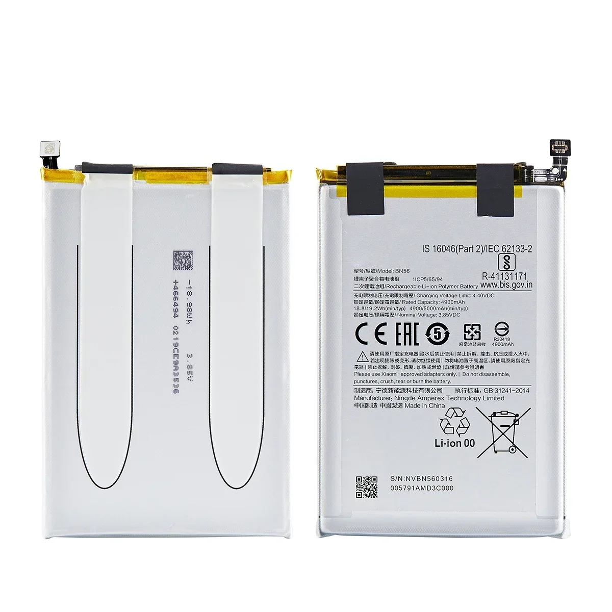 Brand New BN56 5000mAh Battery For Xiaomi POCO M2 Pro Redmi 9A 9C High Quality Phone Replacement Batteries