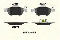 Store code: B2321518315 drink ten brake pad LAGUNA II 1,6 16V 1,8 1,6V V/V/6 16V/6 16V