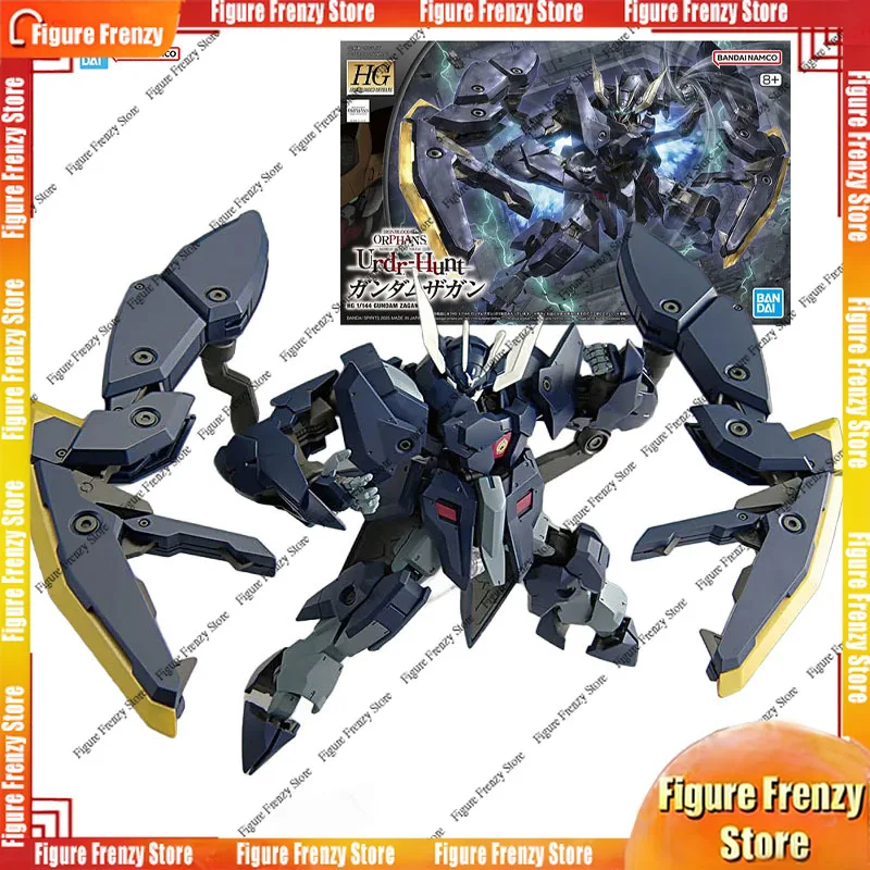 

Spot SaleBandai Genuine Gundam Mol Kit HG IBO 1/144 Gundam Zagan Gunpla Anime Action Figure Collection Mol Boys Toys Christmas G