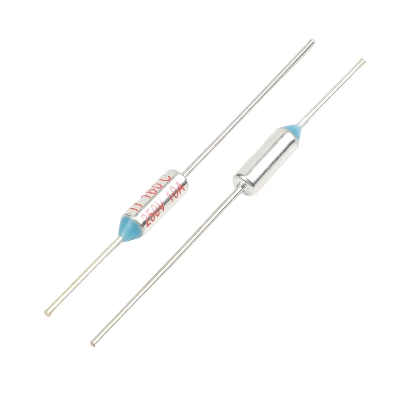 10pcs for ry Thermal Cutoff Fuse 10A 250V AC with Temperature Selection 120C 160C 250C for Electronic Device Safety Design