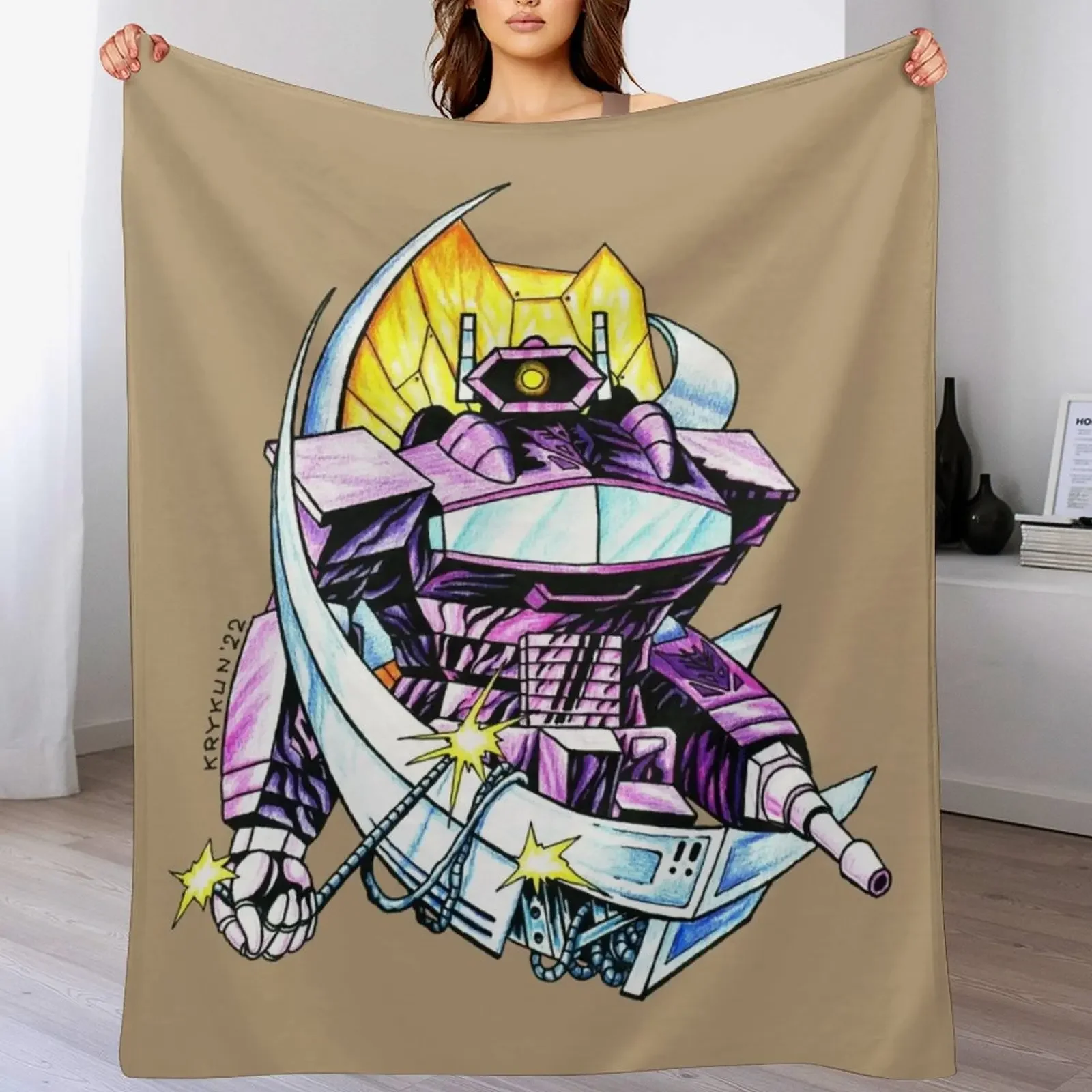 Shockwave Throw Blanket heavy to sleep Cute Blankets