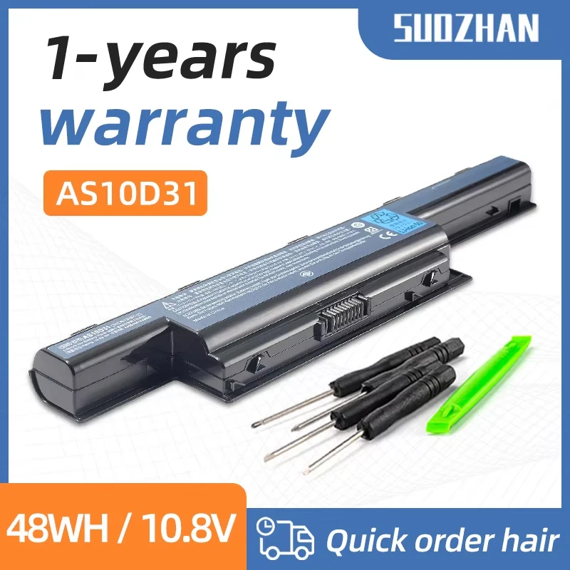 Аккумулятор SUOZHAN AS10D31 для ноутбука Acer Aspire V3 5741 5742 5750 5551G 5560G 5741G 5750G AS10D51 AS10D61 AS10D71 AS10D75 AS10D81