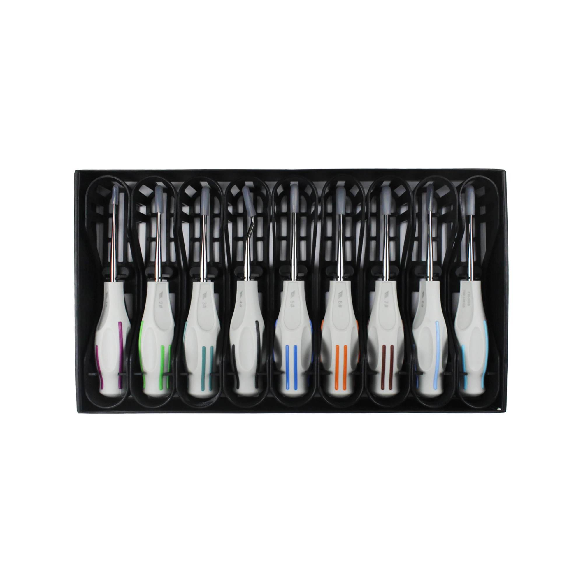 

Minimally Invasive Tooth Extraction Knife Tooth Extraction Instrument Set Straight Blade Head Curved Blade Head