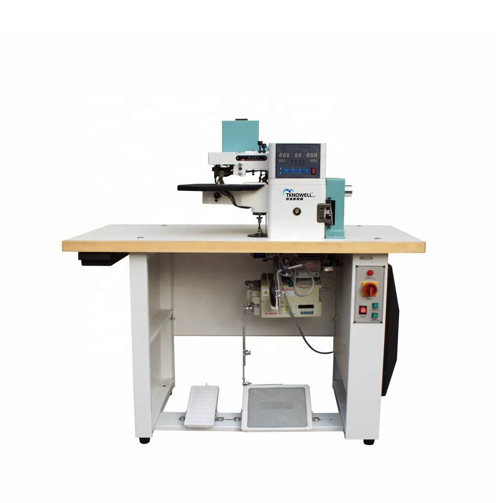 

Factory Sale Directly Shoes Bag Leather Cell Phone Computerized Hot-cement Guling Folding Machine