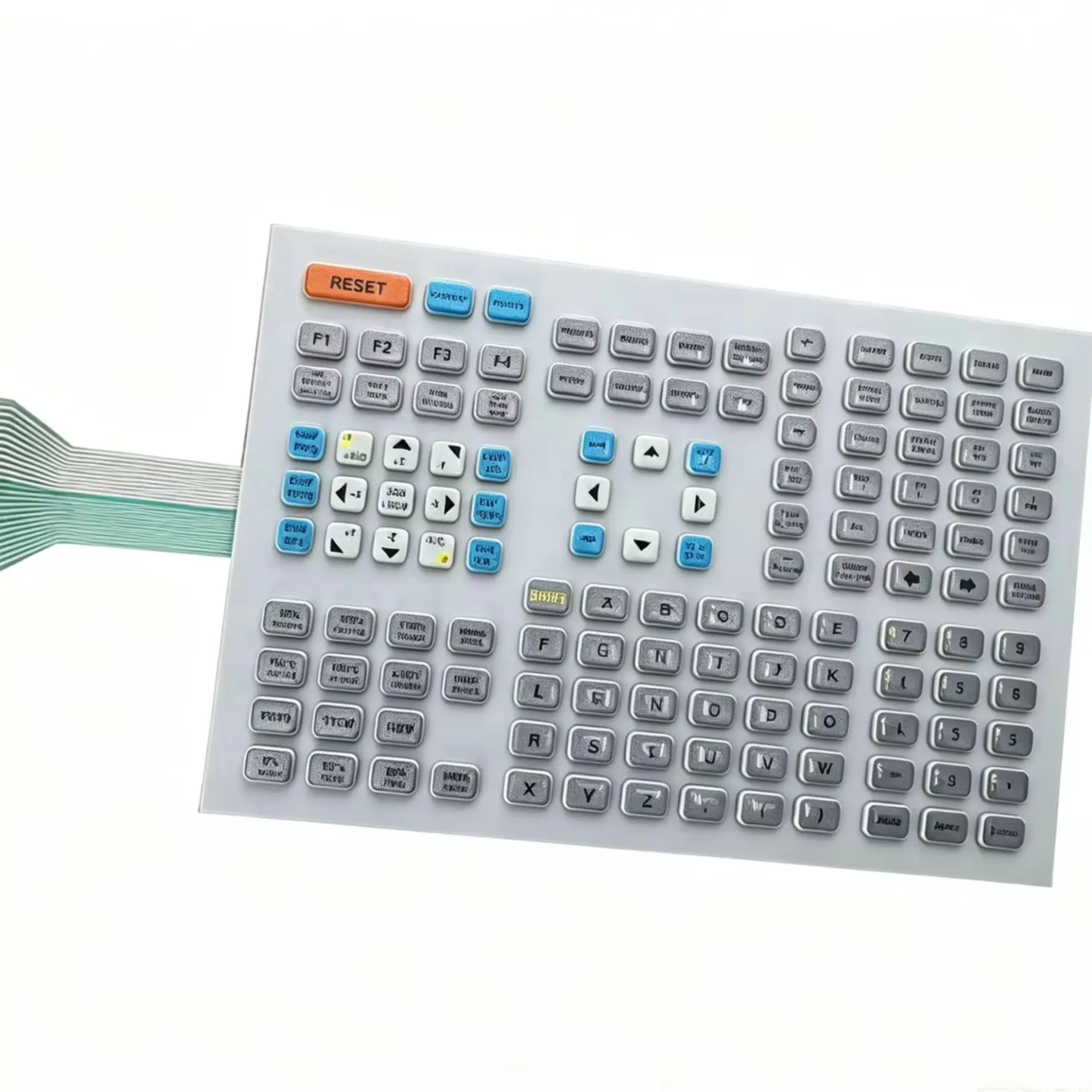 Haas Machine Tool Keyboard 61-0201A/61-0201/61-0202 Control Board Replacement Part for Haas Cnc Operation Panel Membrane Keypad