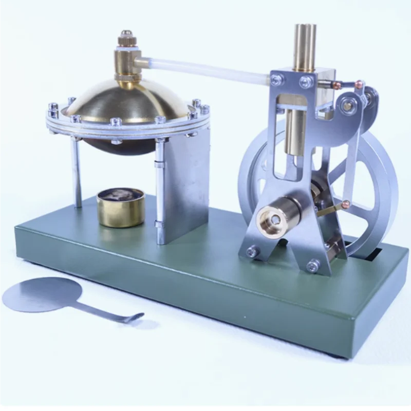 Steam engine model, all-metal creative boiler, steam-powered thermal engine model
