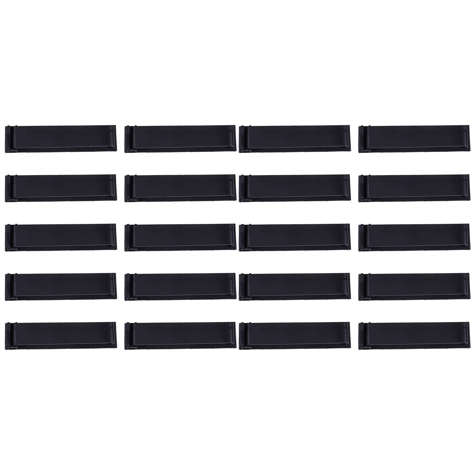 

20pcs Self Adhesive Cable Clips Wire Organizer Cord Management Holder Strong Adhesive Pads Smooth Surface Home Office School Use