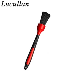 Lucullan Lug Nut Brush 2 Different Bristle Car Detailing Brush For Wheel Rim Safe&Deep Cleaning