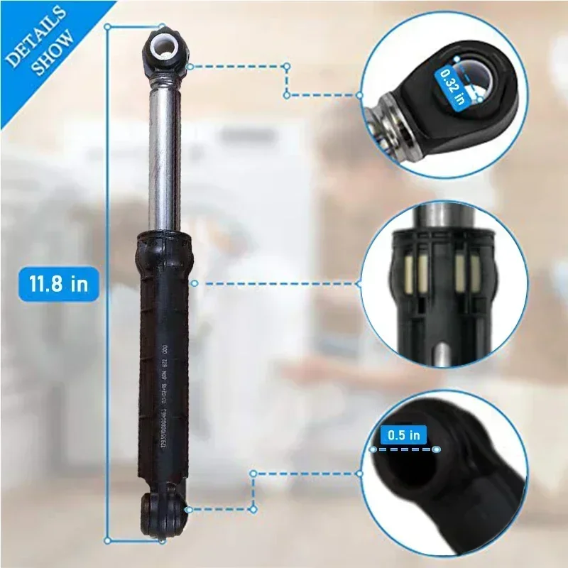 WZ-For Siemens Bosch drum washing machine shock absorber shock absorber balance bar shock absorber foot support rod (3 pieces)