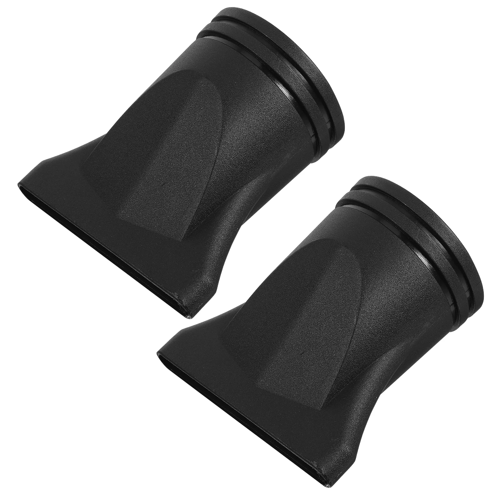 

2pcs HairDryerNozzle BlowAttachments Concentrator Plastic Lightweight Durable Styling Shine Blowdry DiffuserCap Comb