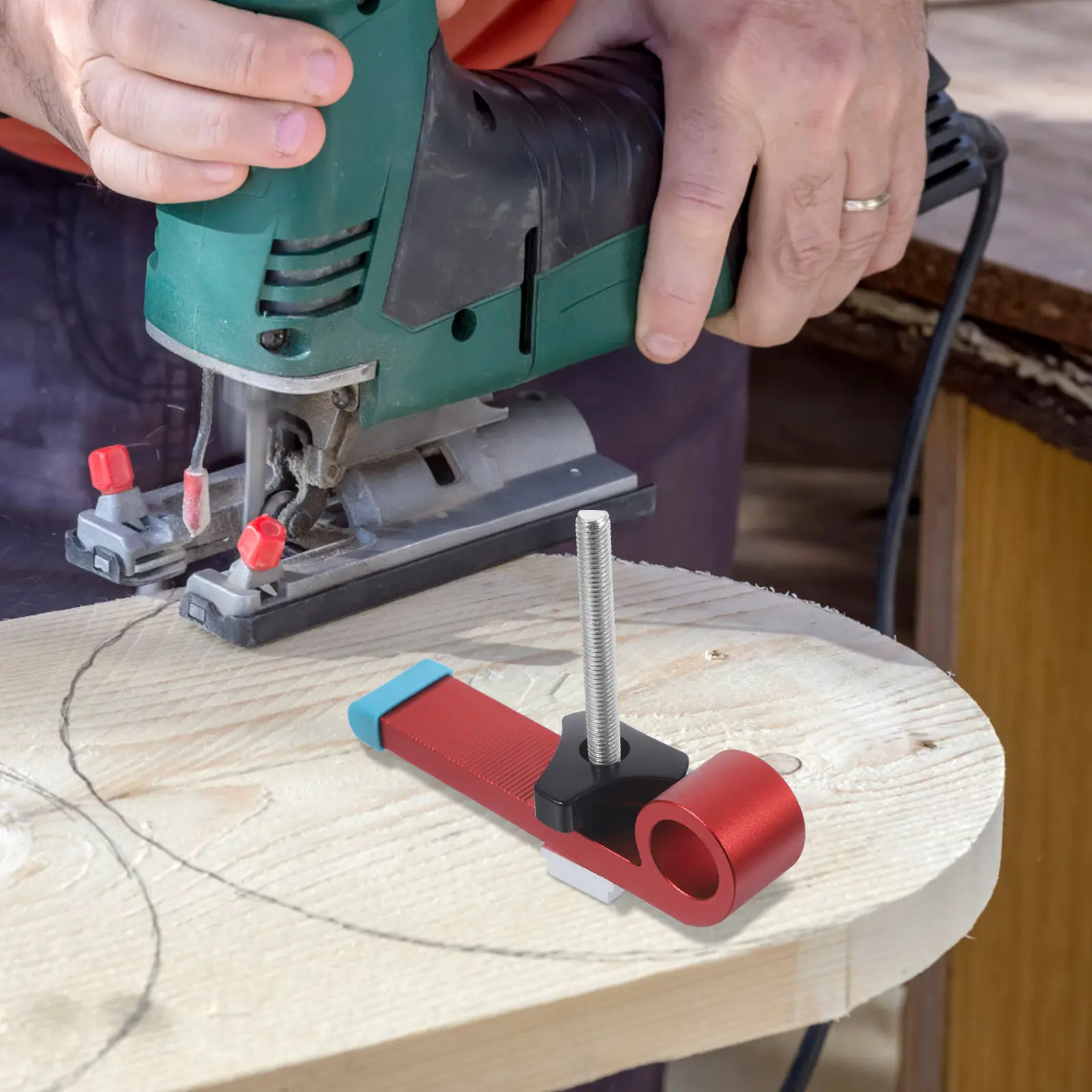 Woodworking T Slot Stopper Miter Gauge Aluminium Alloy Durable Practical Anti Slip Long Lasting Miter Track Limiter Ergonomic