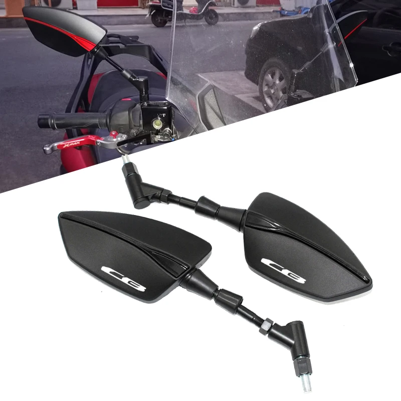 

Motorcycle Rear View Mirrors For Honda CB125R CB300F CB300R CB150R CB400X/F CB500X/F CB650F CB650R CB600F CB599 / CB600 HORNET