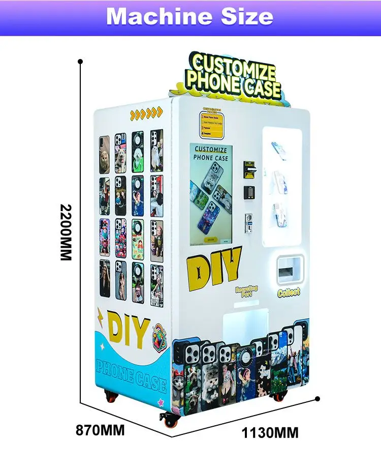 Caiyunjuan Phone Case Printer Vending Machine Vendor Automatic Phone Case Custom Vending Machine Manufacturer