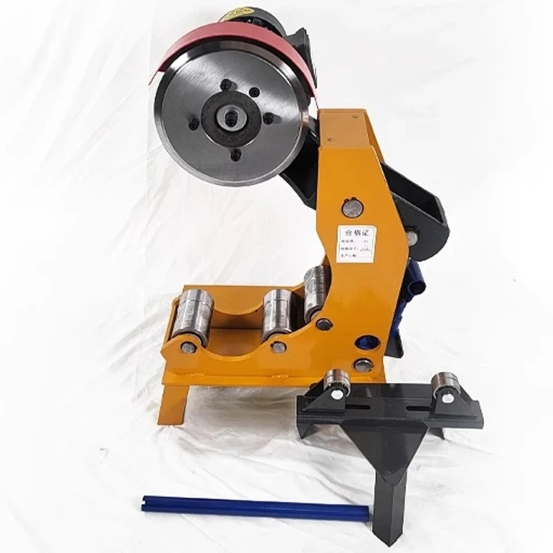 New Portable Pipe Grooving Machine / Round Pipe Cutting Sawing Machine / Small Round Stainless Steel Hollow Pipe Cutting Machine
